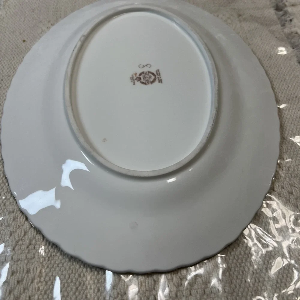 MINTON CHINA ANCESTRAL S-376 LARGE OVAL SERVING PLATTER‎ 12.5" EUC - Picture 6 of 12